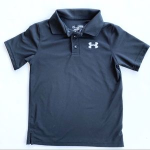Under armour polo youth medium boys